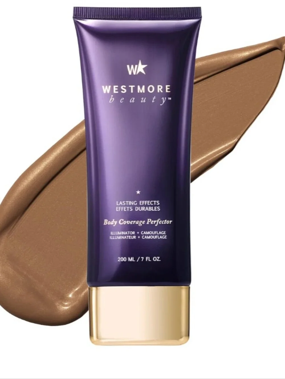New Westmore Beauty Body Coverage Perfector 3W Golden Radiance 7 oz Waterproof